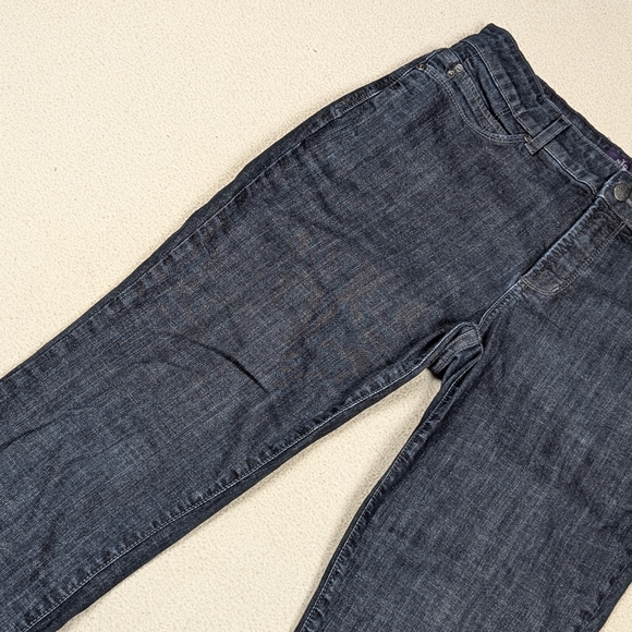 NYDJ Lift Tuck Skinny Dark Wash Stretch Denim Women's Jeans Size 8 - Picture 4 of 16